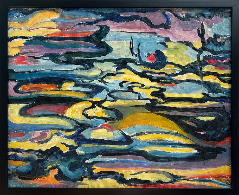 South Light Oil on canvas, 20x24 inches, 1992-1996, LM-5020