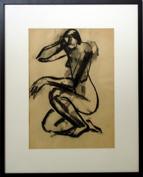 Figure 1 China ink on paper, 22x18 inches, 1974-1978, LM-4014