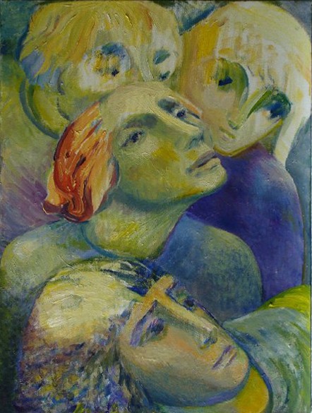 Anticipation I Oil on canvas, 18x24 inches, 2010, LM-3006