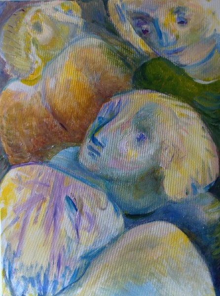 Anticipation II Oil on canvas, 18x24 inches, 2010, LM-3007