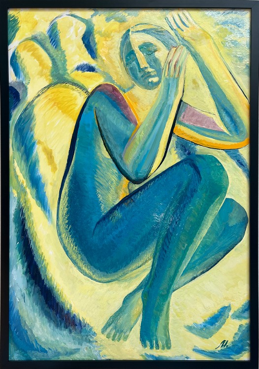 Never Again Oil on canvas, 36x24 inches, 1998, LM-3046