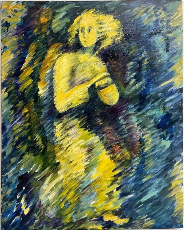 Untitled (LMU-20) Oil on canvas, 24x30 inches, 1993-2006, LM-3055, Private collection 🔴