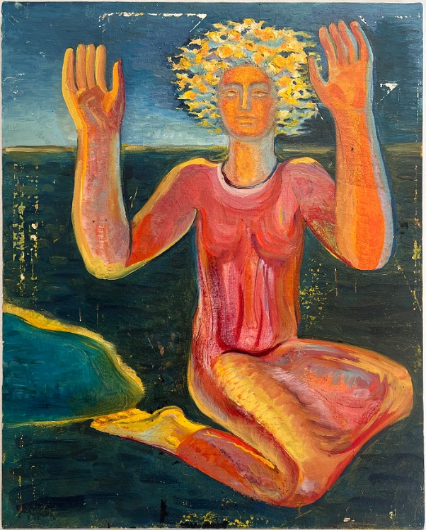 Untitled (LMU-17) Oil on canvas, 22x28 inches, 1998-2006, LM-3048