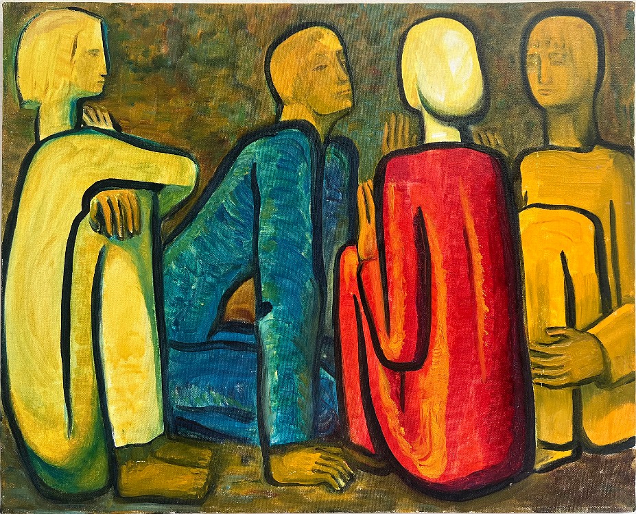 Untitled (LMU-16) Oil on canvas, 22x28 inches, 1998-2006, LM-3047, Private collection 🔴