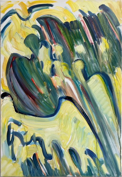 Untitled (LMU-7) Oil on canvas, 24x36 inches, 2010-2016, LM-3017