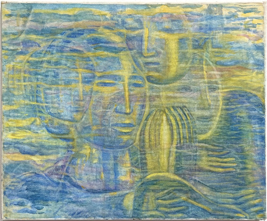 Untitled (LMU-19) Oil on canvas, 20x24 inches, 1993, LM-3053