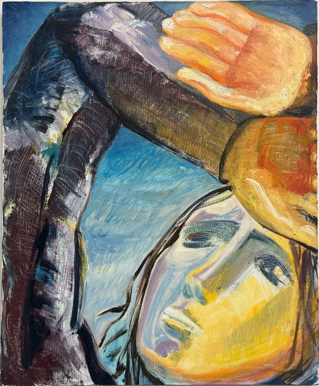 Untitled (LMU-25) Oil on canvas, 20x24 inches, 1993-2006, LM-3060