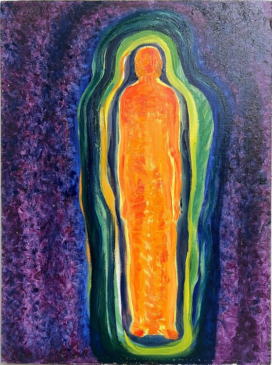 Untitled (LMU-27) Oil on canvas, 18x24 inches, 1993-2006, LM-3064