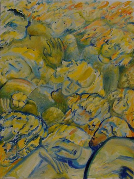 When The Spring Is Around Oil on canvas, 30x40 inches, 2012, LM-3001