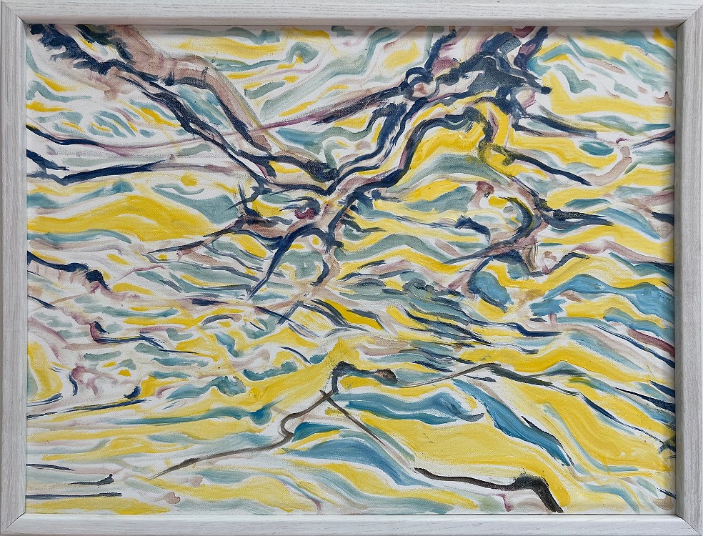 Rhythm of Nature 1 Oil on canvas, 22x28 inches, 1994, LM-6020