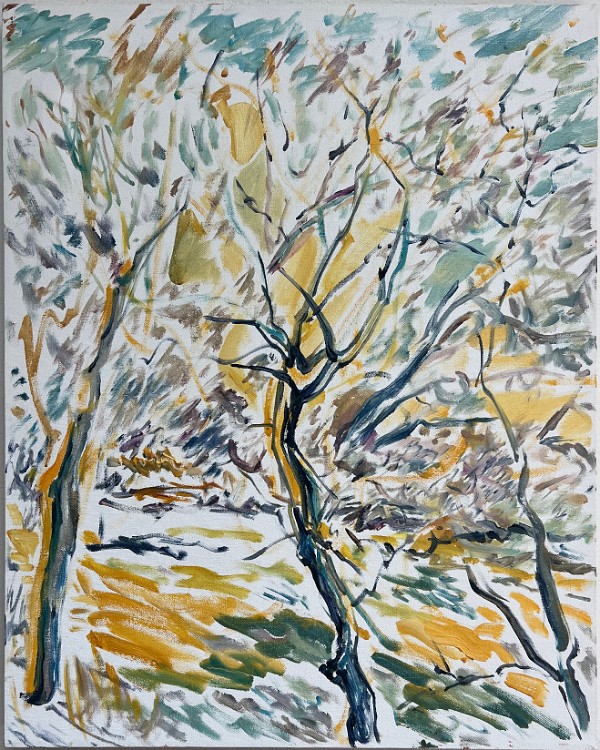 Untitled (LMU-42) Oil on canvas, 22x28 inches, 1993-2004, LM-6018