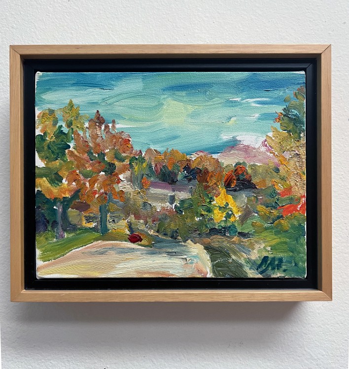 View From the Hill Oil on canvas, 8x10 inches, 1994-2000, LM-6007