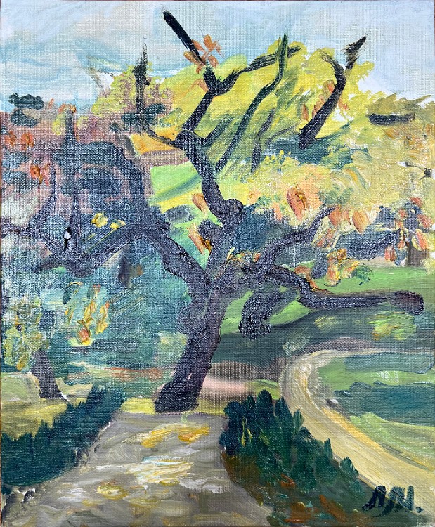 Untitled (LMU-48) Oil on canvas, 11x14 inches, 1993-2005, LM-6031