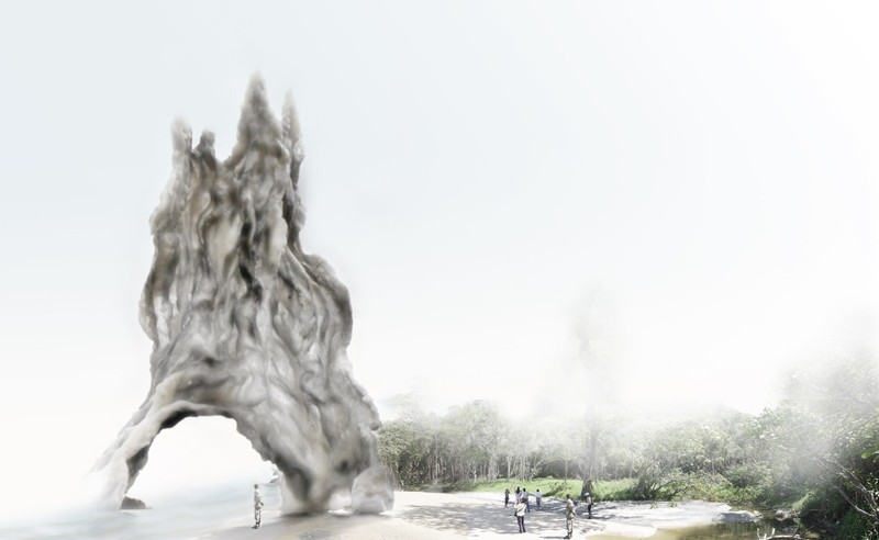 Tsunami memorial, 2006 