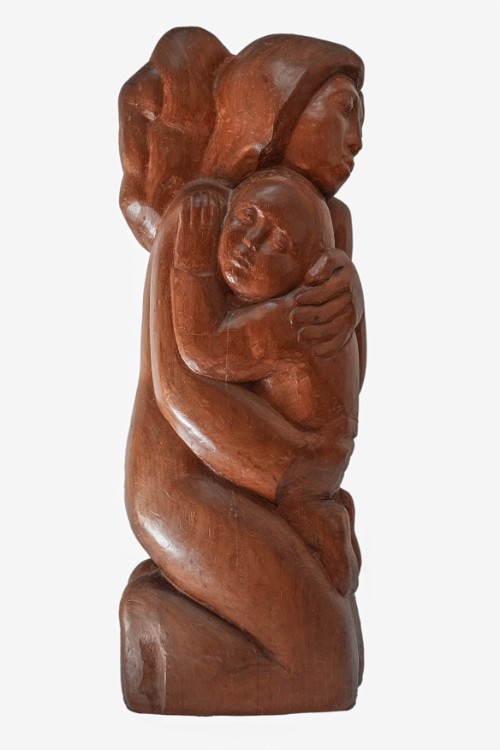 One More Love Mahogany, 40x10x14 inches, 1995, LM-1025