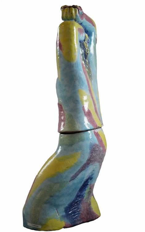 Summer Day Stoneware, 34x11x9 inches, 2000-2004, LM-1019