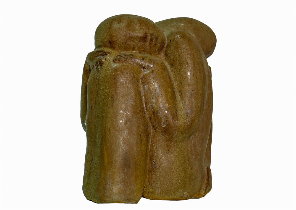 Together (Forever 2) Stoneware, 10x8x6 inches, 2006, LM-1014