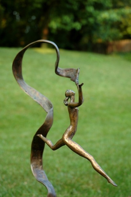Exercise with Ribbon Bronze, 6x17x20 inches, 1983, LM-1027