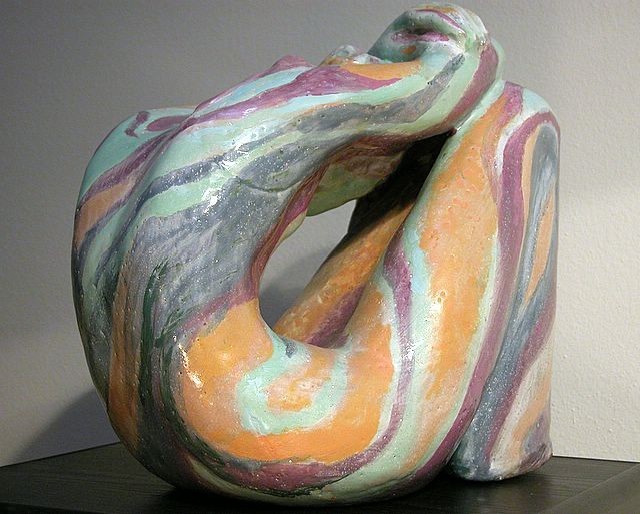 Heartache Stoneware, 18x16x12 inches, 1999-2001, LM-1021