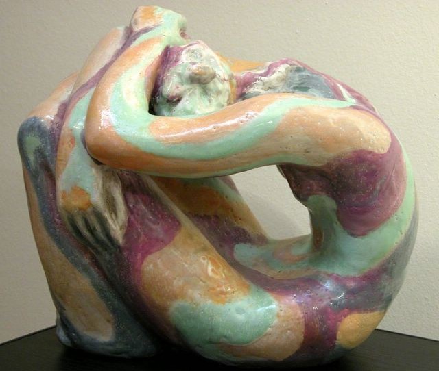 Heartache Stoneware, 18x16x12 inches, 1999-2001, LM-1021