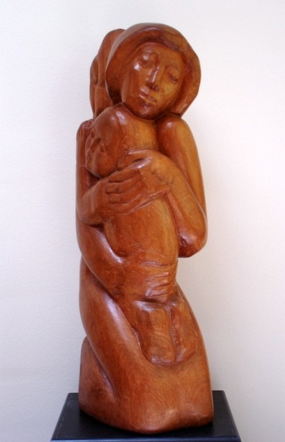 One More Love Redwood, 40x10x14 inches, 1995
