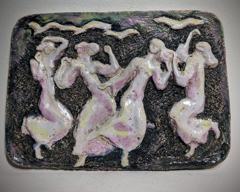 Fairy tale 1 Porcelain, 4x5 inches, 1994-1997, LM-2017, Private collection 🔴