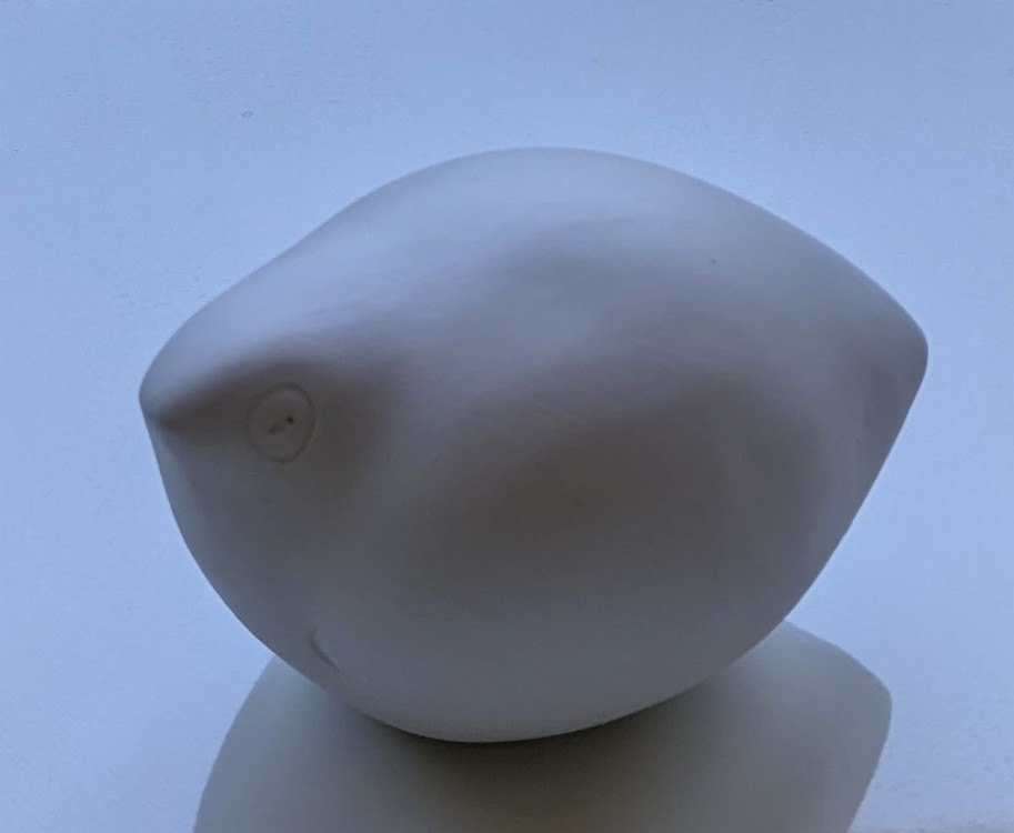 Baby Bird Porcelain, 3x5x3 inches, 1972, LM-2001, Private collection 🔴