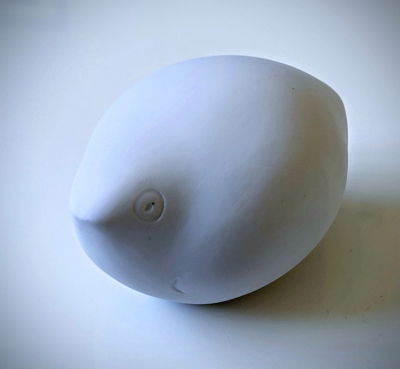 Baby Bird Porcelain, 3x5x3 inches, 1972, LM-2001, Private collection 🔴