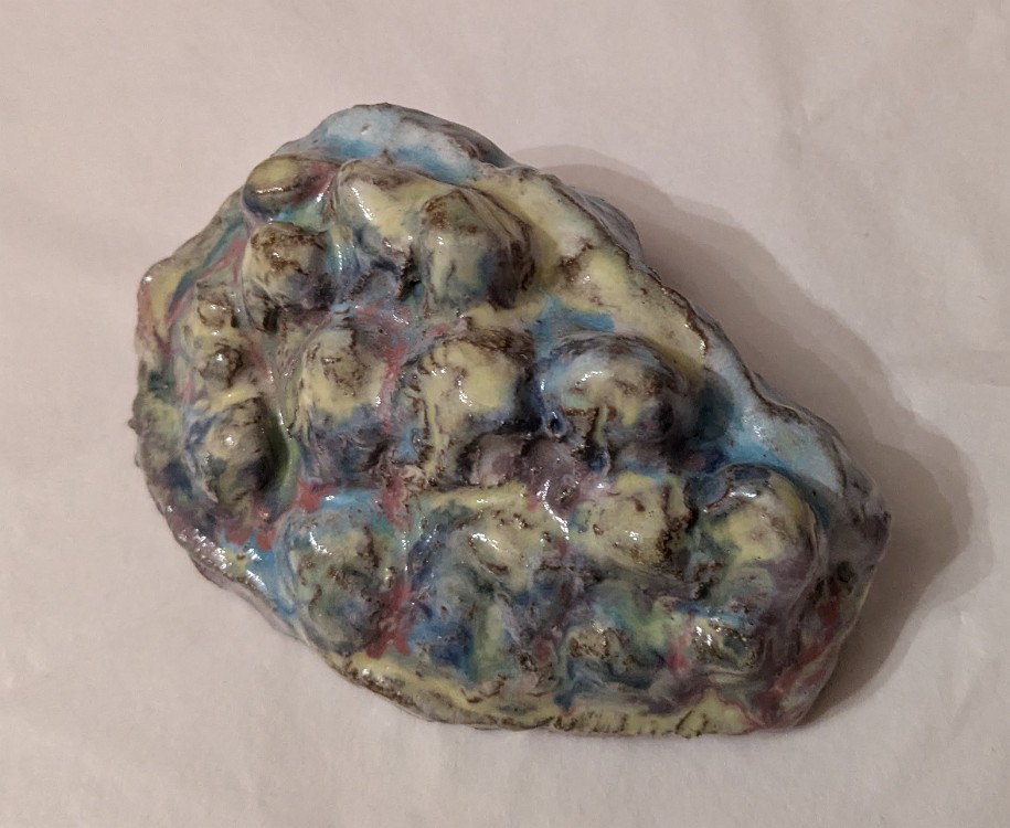 Untitled (LMU-61) Stoneware, 4 inches L, 2010-2015, LM-2031