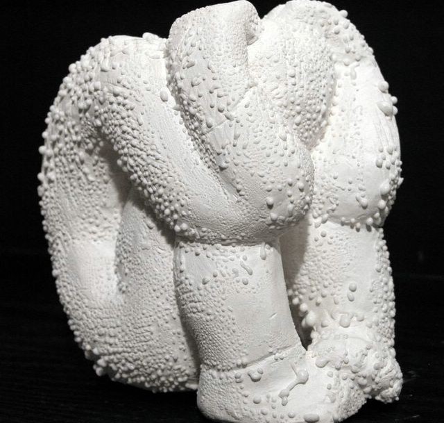 Melting Pot Porcelain, 4x10x3 inches, 1994, LM-2003